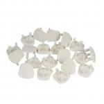 Generic Safety Socket Covers (20-pieces, White, Baby/Child-proof)
