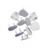 Generic 10-pieces, White, Baby/Child-proof, Safety Socket Covers