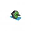 Generic  Roller Workout  Fitness Wheel +free Mat And Free Skipping Rope