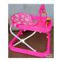 Generic Durable Baby Walker With Music Pink