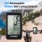 Generic Lixada USB Rechargeable Wireless Bike Cycling Computer Bicycle Speedometer Odometer