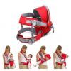 Generic Comfortable Warm With A Hood Baby Carrier -  Red