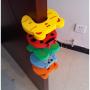 Generic 6 pieces Baby/Child Proofing Door Stopper - Multicolor
