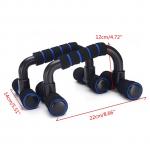 Generic 2X Handle Push Up Stands Pull Bar Workout Exercise
