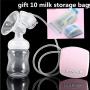 Generic Electric Breast Pump Postpartum Milk Suckers Feeding Nursing Bottle - -
