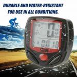 SunDing Bicycle Computer Speedometer Waterproof Odometer