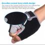 Generic Breathable Half Finger Cycling Gloves Anti Slip Pad
