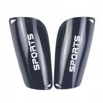 Generic Adult Child Antislip Soccer Shin Guards Pads Football Shin Pads Leg Sleeves Black