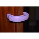 Generic 6 pieces Eco-friendly magenta Children Safety Door Stopper