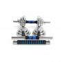Generic Chrome Adjustable Dumbbell Set