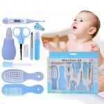 Generic Baby Grooming Care Kit - 10 Items Including Thermometer
