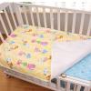 Generic Waterproof Mattress Pad Baby Diaper Changing Pads Newborn Breathable Baby Nappy Reusable Washable Mat - 50x68cm - Yellow
