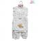 Fashion New Born Gift Set, OverAll, PYJAMA,CAP,BIB,VEST-BRIEFS & BOOTIES -8 Pieces(Different Pattern)