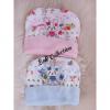 Fashion 1PC Floral Pure Cotton Newborn Baby Caps