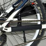 Generic Bicycles Chain Protection Shield Diving Fabric Chainwheel Frame Protector