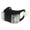 Generic Waterproof Silicone Resilient Light Bike Waterproof Riding Safety Tail Light Black