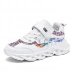 Fashion Kids Sneakers Girls Sports Walking Shoes-White