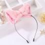 Generic Anime Cosplay Party Cat`s Ears Hairpins Ear Hair Clip Long Fur Headdress