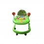 Generic Foldable Kids Interactive Baby Walker - Green