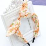 Generic Simple Style Flower Bow Hair Hoop Fashion Wave Point Rabbit Ears Clip