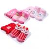 Generic 3 Packs Cute Newborn Baby Toddler Uni  Boy Girl Anti-slip Warm Socks-Multi-color