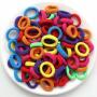Fashion Dozen Colorful Elastic Hair Bands Scrunchie (12pc)