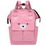 Generic Mummy Bag Multi-Function Large Capacity Mother Tow Bag Fashion Handbags-Pink