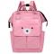 Generic Mummy Bag Multi-Function Large Capacity Mother Tow Bag Fashion Handbags-Pink