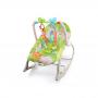 Generic Infant to Toddler Baby Rocker with Musical Toy Bar & Vibrations- GREEN