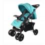 Kings Collection Foldable Baby Stroller/ Pram With Universal Casters- Blue