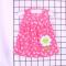 Fashion Baby Single Piece Dresses - Pink Oranges Flower