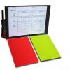 Sparo Referee Cards (RED + YELLOW), Pencil & Scorebook Football Foul Card