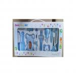 Baby Care Baby Grooming Nursery Healthy Kit With A Clear Pouch - Blue