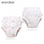 Insular 2 Pcs Training Pants Underwear 6 Layers Breathable