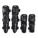 Generic Off-road Riding Pulley Protector Knee-padded Outdoor Leg Protector-Black
