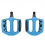 Generic Pedal Ball Aluminum Alloy Foot Pedal Dead Coaster Anti-Skid Pedals Bicycle-Blue