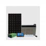 Sunnypex Solar Fullkit 120w Solar Panel + 100AH Battery + 300w Inverter + 10 Amp Controller + 4 Bulbs.