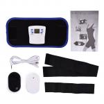 Generic EMS Body Muscle Trainer Electric Abdominal Toning Belt Waist Trimmer Belt Relieve Muscle Pain Slimming Belt Body Massager 35(Silicone)