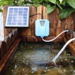 Generic Solar-Powered Oxygenator Water Oxygen Pump Pond Aerator w/1 Air Stone Aquarium Airpump 2L/min