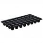 Generic Black High Quality Plastic Seedling Tray Vegetable Flower Antioxidant   32 holes