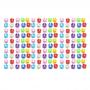 Generic 150Pc Plastic Bird Leg Bands Rings Hen Pigeon Leg Poultry Bird Parrot
