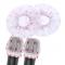 Generic 400 Pcs Disposable Sanitary Microphone Cover Karaoke Mic Non-woven