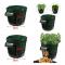 Generic 2x 3 Gallon  2pcs 5 Gallon Garden Potato Grow Bags With Flap