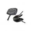 Dessini Italian Made Double Grill Non-stick  Pan 40cm - Black