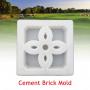 Generic DIY Antique Scenic Wall Cement Brick Driveway Concrete Path Paving Mold 30*30cm