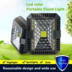 Generic LED Flood Light Solar Lights Outdoor Solar Lamp Camping Tent Camping Kit Hanging Wall Lantern Lamparas Solares Exterior Potentes