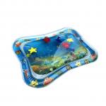 Generic PVC pad inflatable children`s round  water outdoor lawn pool mat-Color