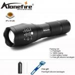 Generic AloneFire E17 led flashlight 9000 Lumens Flashlight LED CREE XP-L V6 Torch Zoomable Flash Light Lamp Lighting For 18650 battery