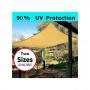 Generic Sun Shade Sail Garden Patio Party Sunscreen Awning Canopy 98% UV Block Rectangle 3*2 M