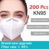 KN95 200 Pcs KN95 Mask, 5 Layers Of Filtering N95 Mask, Anti Virus & Bacteria, Anti-dust